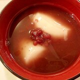 小豆缶で簡単★ぜんざい